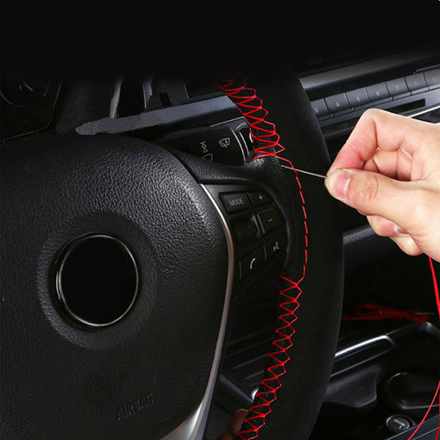 Steering Wheel Leather Cover