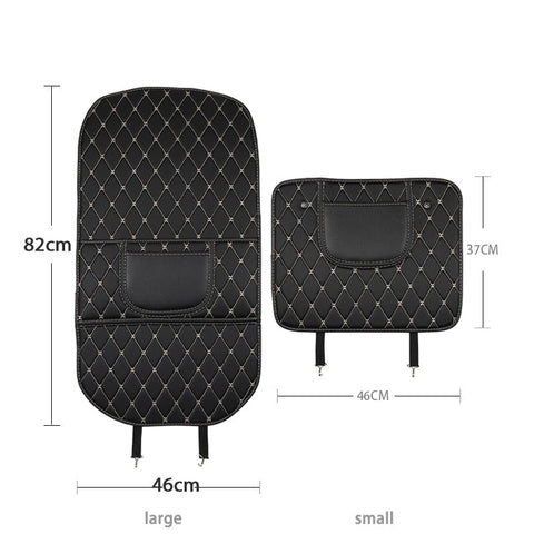 Car Seat Protection Leather Pad