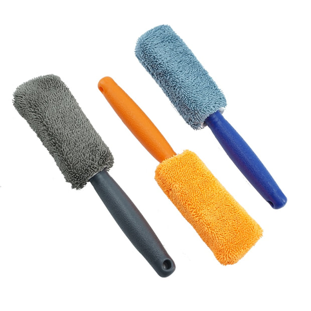 Portable Microfiber Tire Brush