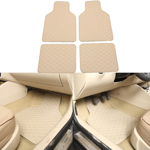 Leather Car Foot Mat