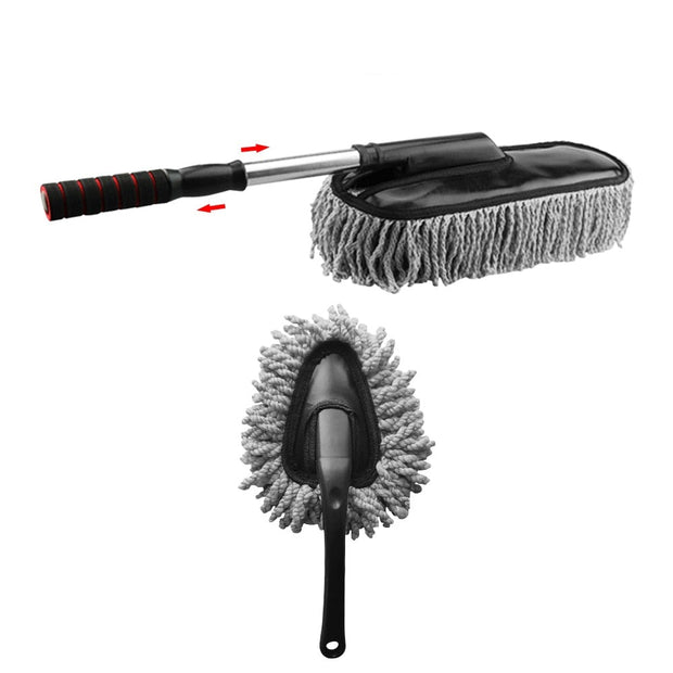 Adjustable Microfiber Car Brush