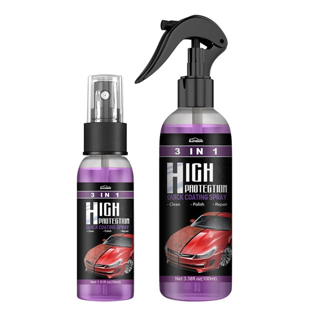 3-In-1 Quick Car Coating Spray